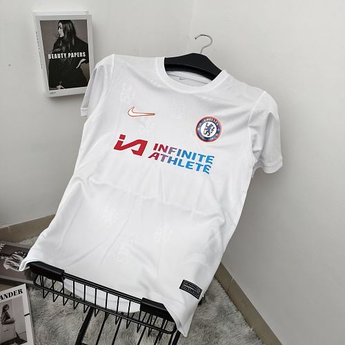 Chelsea White Training 2024/25 Soccer jerseys