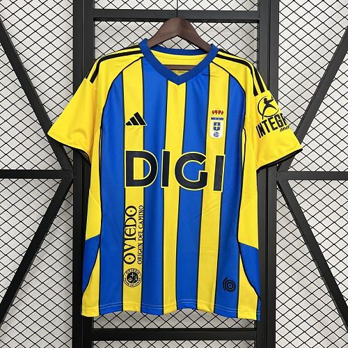 Real Oviedo 2025-26 away Football Jersey S-4XL