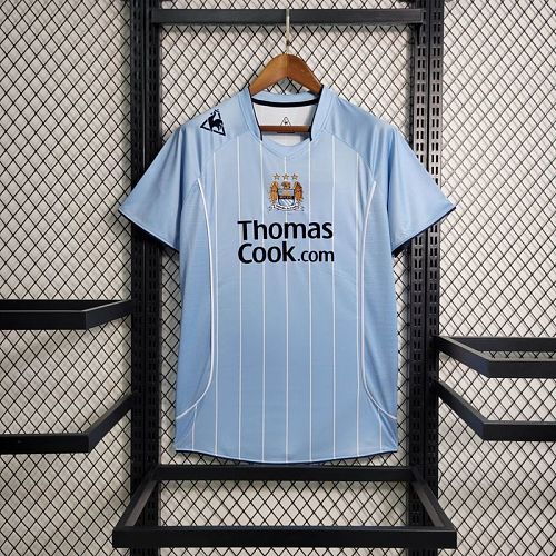 Manchester City 07-08 Home Retro Jersey S-XXL
