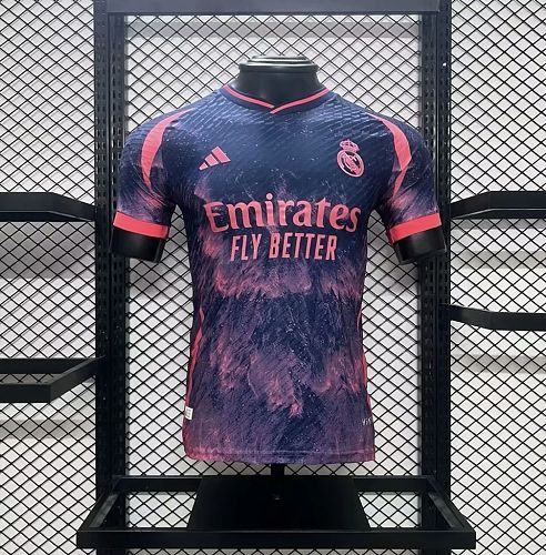 Real Madrid 2024-25 Pre-match training Jersey– Player Versi