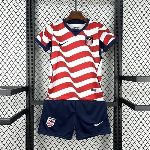 USA 2026 World Cup Home Kids Kit Size：16-28
