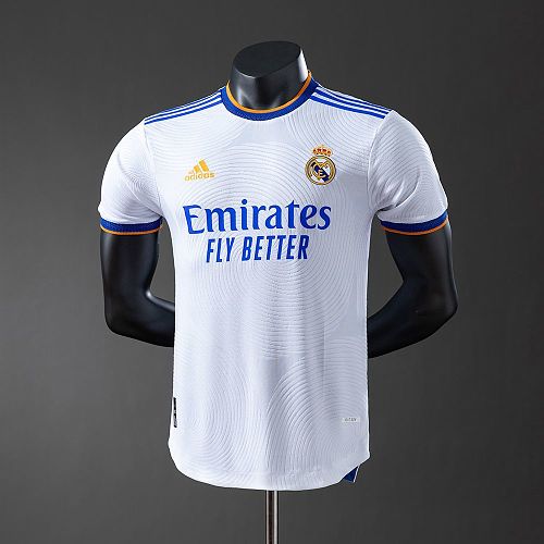 Real Madrid 21-22 Home Player Version Retro Jersey S-3XL