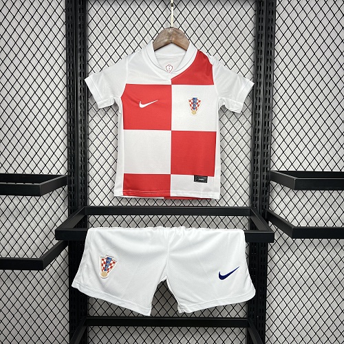 Croatia 2024-25 Euro Home Kids Kit