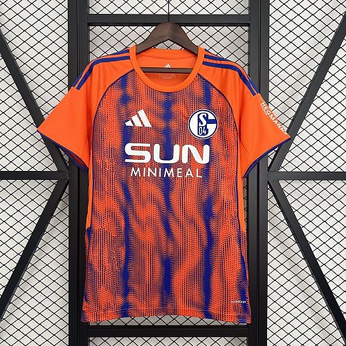 Schalke 04 2025-26 Third Away Football Jersey S-4XL