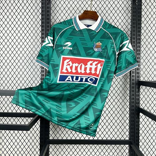 Real Sociedad 95-96 Away Retro Jersey S-XXL