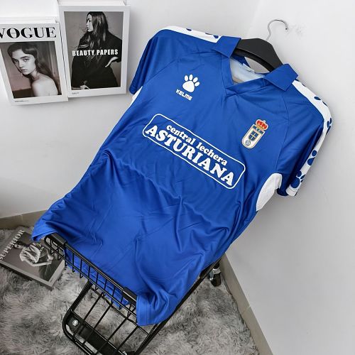 Real Oviedo 1990-91 Home Retro jersey