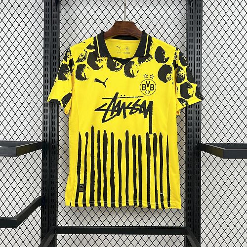 Borussia Dortmund 2025-26 Yellow Special Customized Jersey