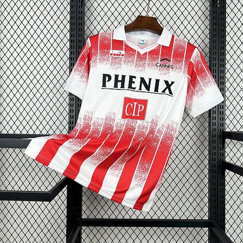 AS Cannes 91-92 Home Retro Jersey S-XXL