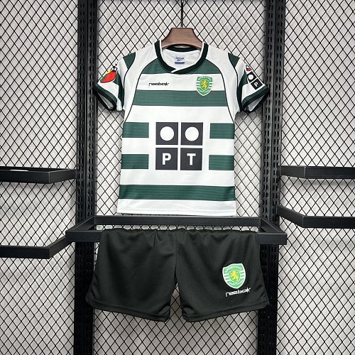 Sporting CP 2001-03 Home Retro Kids Kit