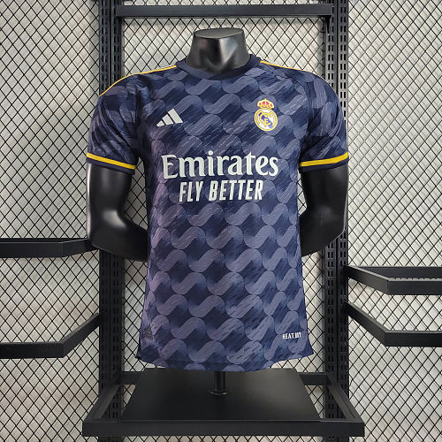 Real Madrid 2023-24 Away Jersey Player Version