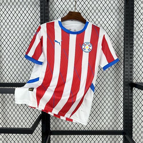 Top 1:1 Paraguay 2024-25 Home Football Jersey