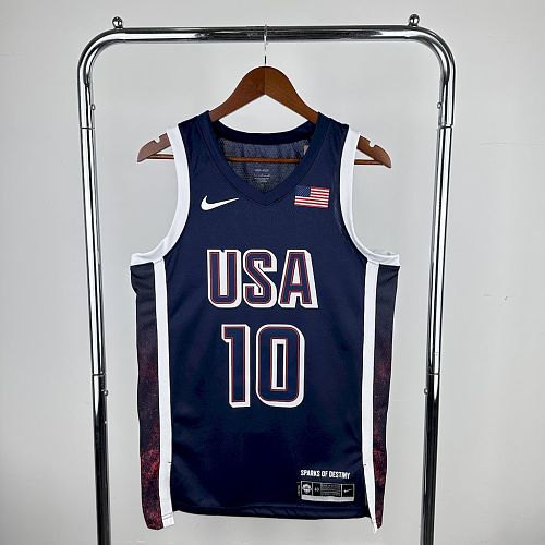 Olimpic USA 2024 TATUM10 Away Jersey