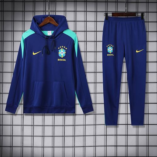 Brazil Royal Blue 2025/26 Football Hoodie kit