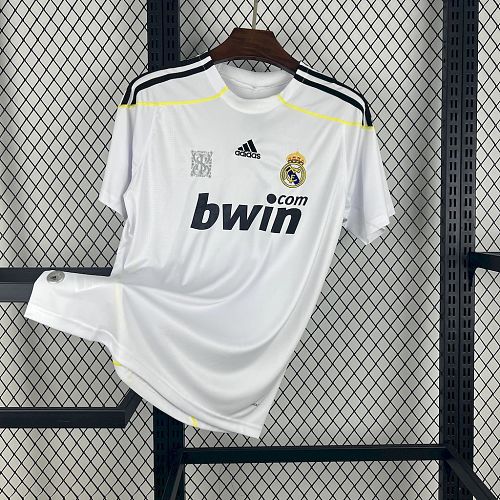 Real Madrid 2009-10 Home Retro Jersey
