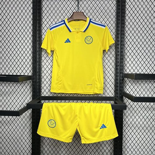 Leeds United F.C. 2024-25 Away Kids Kit