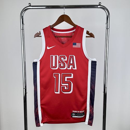 Olimpic USA 2024-25 Red BOOKER15