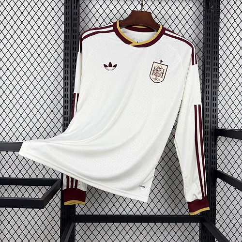 Spain 2026 World Cup Away Long Sleeve Football Jersey S-4XL