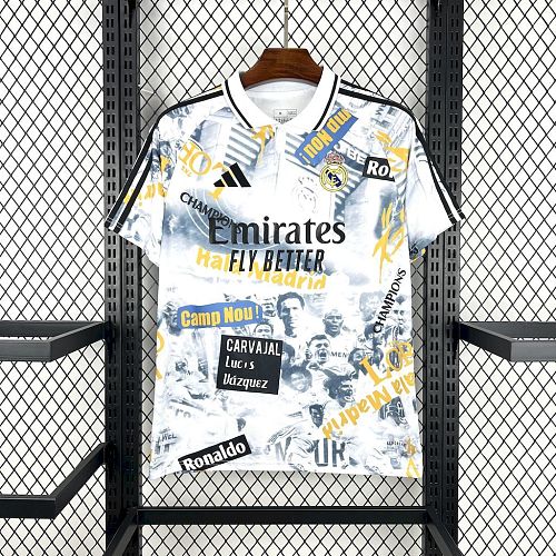 Real Madrid 2025-26 Glory Graffiti Board Football jersey