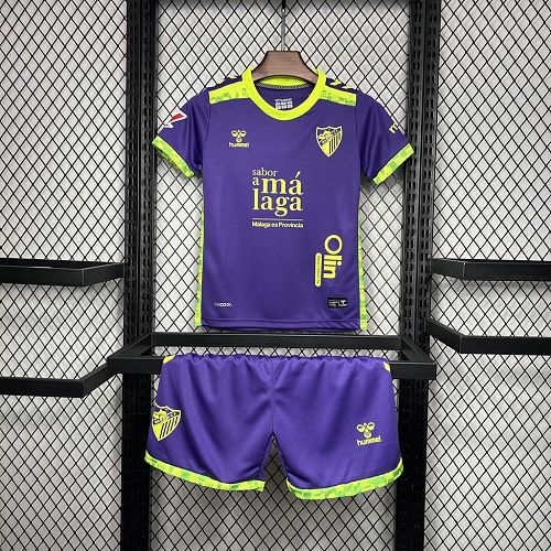 Malaga 2024-25 Away Kids Kit