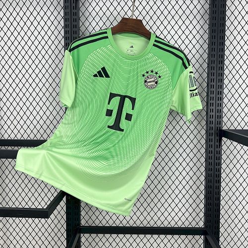 Bayern Munich 2025-26 Green Goalkeeper Football jersey