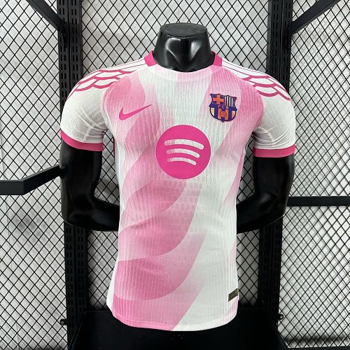 Barcelona 2025-26 Special Edition Pink Player Version S-XXL