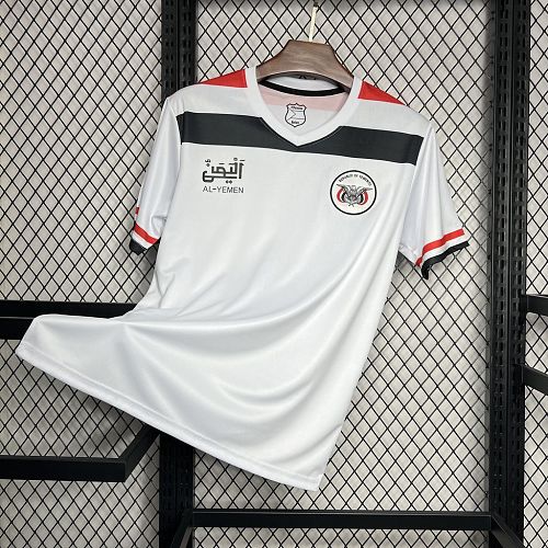 Yemen 2024-25 White Jersey S-XXXXL