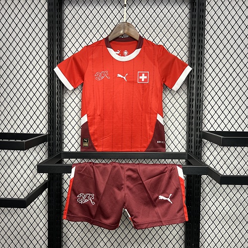 Switzerland 2024-25 Euro Home Kids Kit