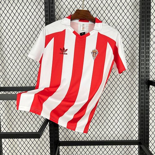Sporting de Gijon 1980-81 Home Retro Jersey