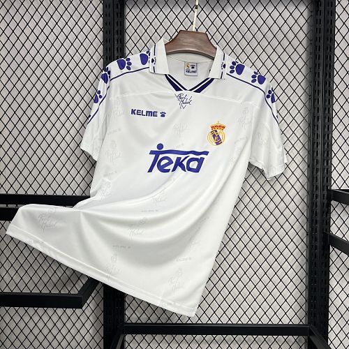Real Madrid 1994-96 Home Retro Jersey
