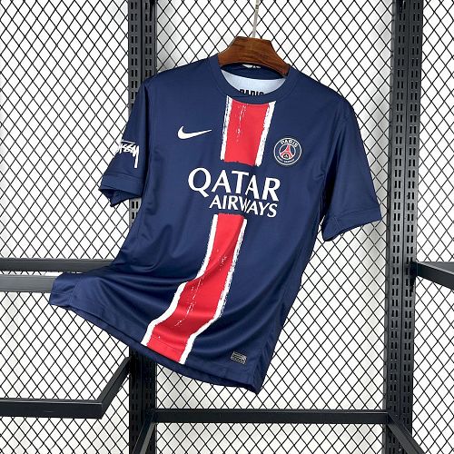 PSG 24-25 Home-Stussy Football jersey