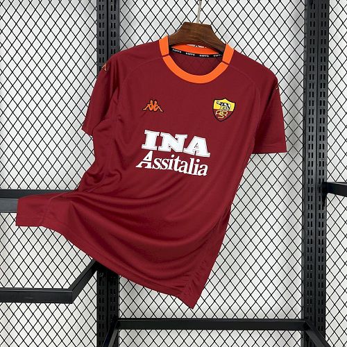 Roma 00-01 Home Retro Jersey S-XXL