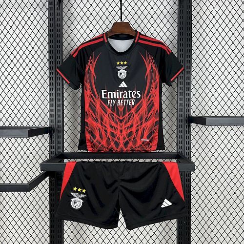 Benfica Black Concept 2025/26 Kids Kit