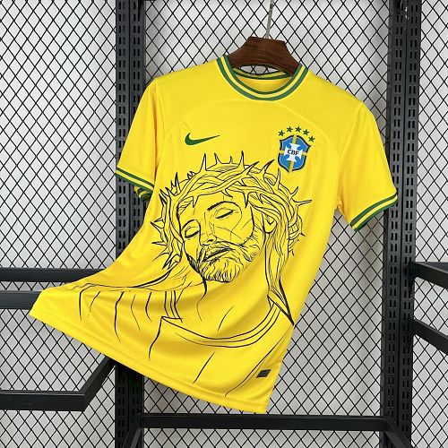 Brazil X CRISTO 22-23 Special Edition Football Jersey S-XXL