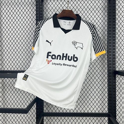 Derby County FC 25-26 Home Football Jersey S-XXL