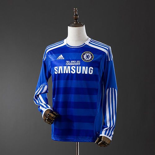 Chelsea 11-12 Home Long Sleeves Retro Jersey S-XXL