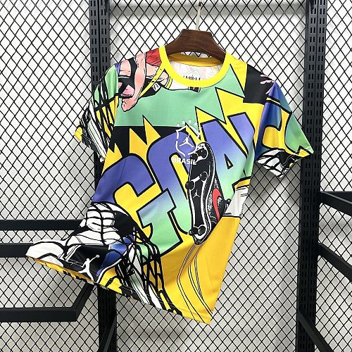 Brazil 2026 Essentials Boxy Football Jersey S-4XL