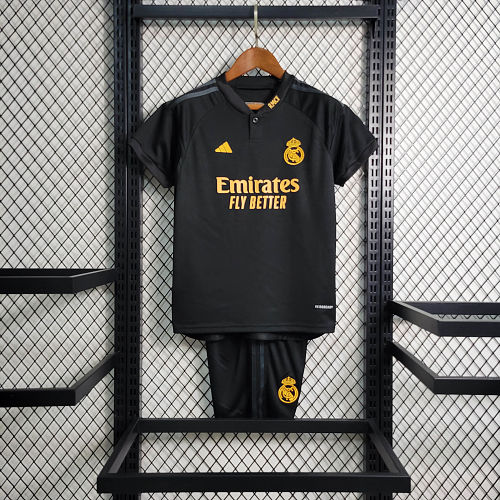 Real Madrid 2023-24 Third Away Kids Kit