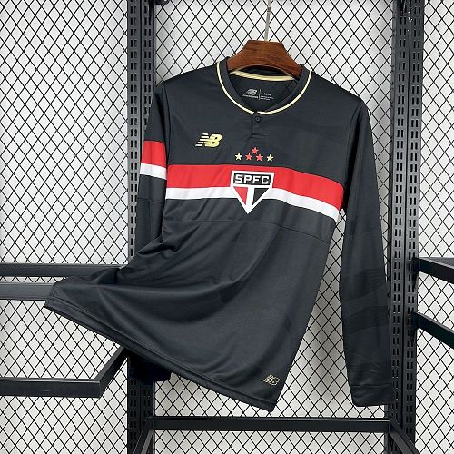 Sao Paulo 25-26 Long Sleeve Third Football Jersey S-4XL