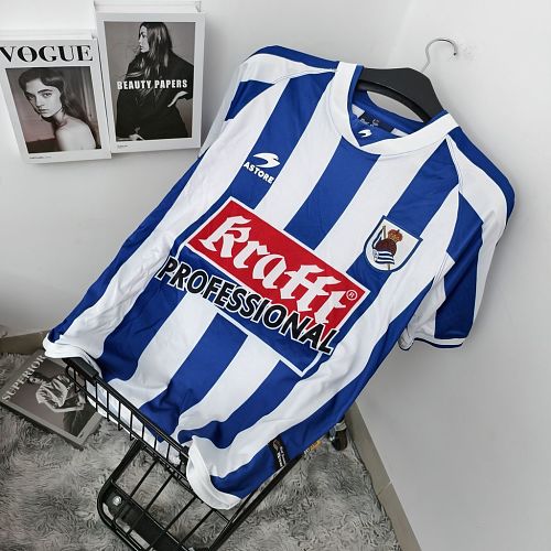 Real Sociedad 2002-03 Home Retro jersey