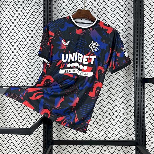 Top 1:1 Rangers 2024-25 Third Away Football jersey