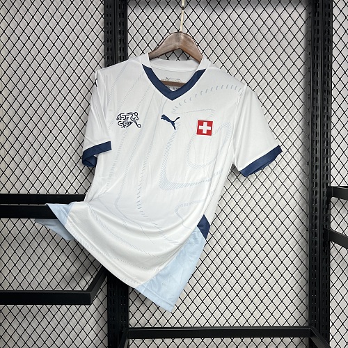 Switzerland 2024-25 Euro Away Jersey