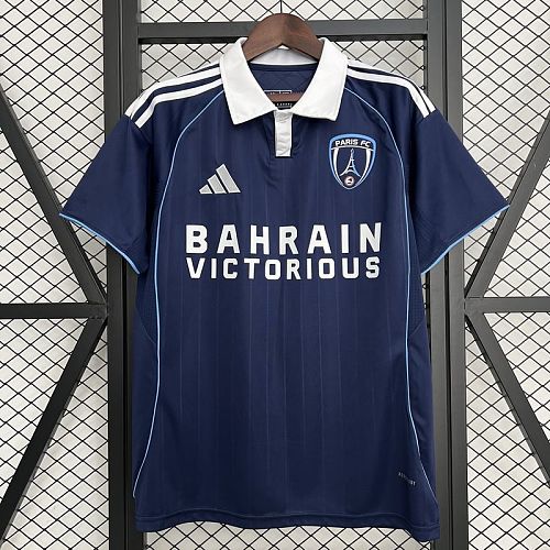 Paris FC 2025-26 Home Football Jersey S-4XL