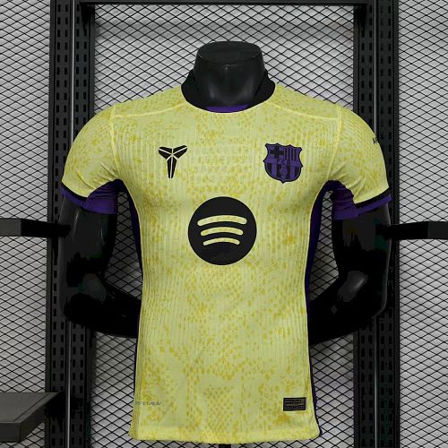 Barcelona 2025-26 Away Mamba Series Kobe Bryant Joint Edition Jersey P