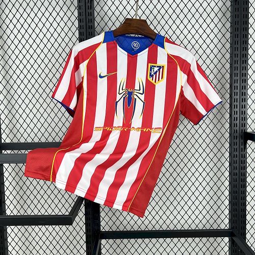Atletico Madrid 2004-05 Home Retro Jersey