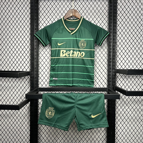 Sporting CP 2024-25 Away Kids Kit