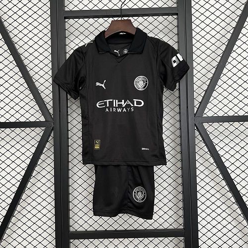 Manchester City 2025-26 Away Kids Kit Size 16-28