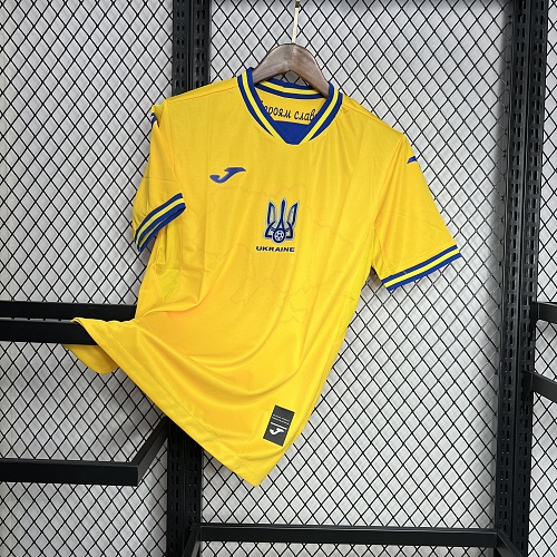 Ukraine 2024-25 Euro Home Jersey