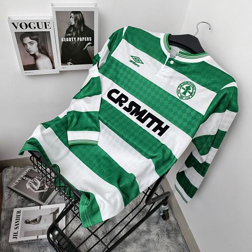 Top 1:1 Celtic home 1987/88 Long Sleeves Retro jersey
