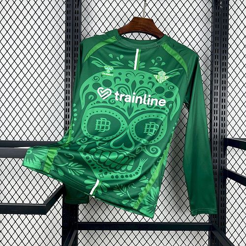 Real Betis 25-26 Pre-Match Long Sleeve Football Jersey S-XXL