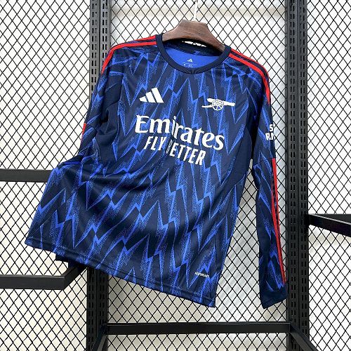 Arsenal 25-26 Away Long Sleeve Football Jersey S-3XL